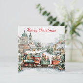 クリスマス列車 シーズンカード (スタンド正面)