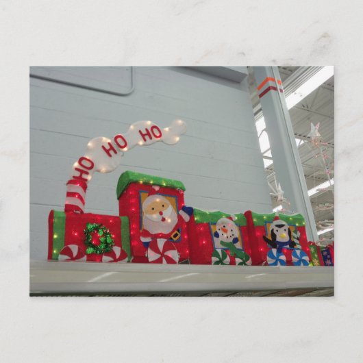 クリスマス列車 シーズンポストカード (正面)