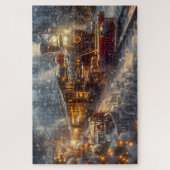 クリスマス列車 ジグソーパズル (縦)