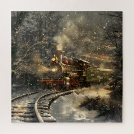 クリスマス列車 ジグソーパズル
