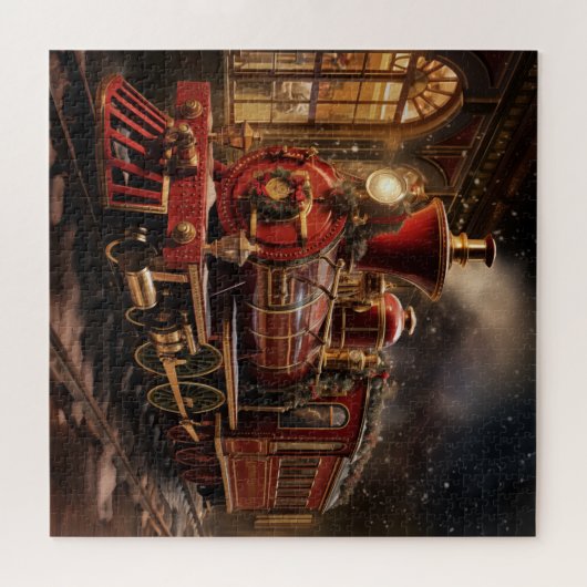 クリスマス列車 ジグソーパズル (横)