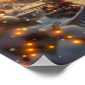 クリスマス列車 ポスター (角)