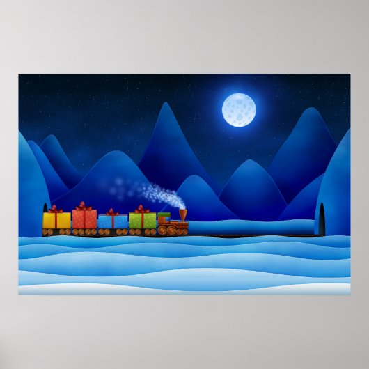 クリスマス列車 ポスター (正面)