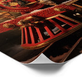 クリスマス列車 ポスター (角)