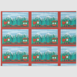 クリスマス列車 薄葉紙