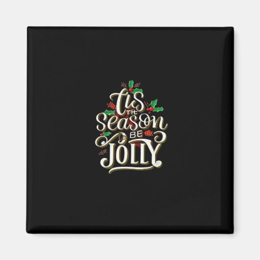 クリスマス到来!楽しいクリスマス マグネット (正面)