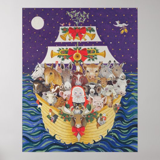 クリスマス到着 ポスター (正面)