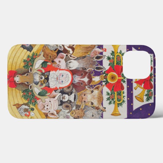 クリスマス到着 Case-Mate iPhoneケース (裏面 (横))