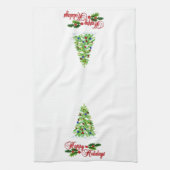 クリスマス刺繍ルックキッチンタオル キッチンタオル (縦)