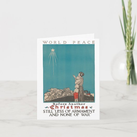 クリスマス前の世界平和 シーズンカード (正面)