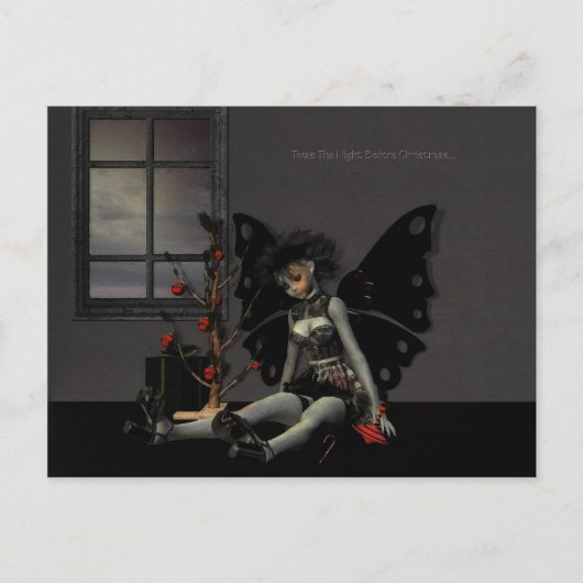 クリスマス前の夜だった シーズンポストカード (正面)