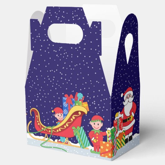 クリスマス前の夜のお願い フェイバーボックス (オープン)