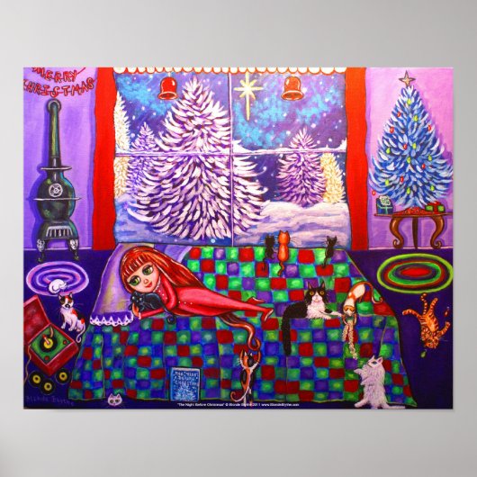 クリスマス前の夜のポスター ポスター (正面)