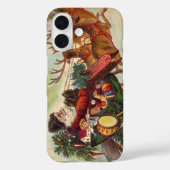 クリスマス前の夜のヴィンテージクリスマス Case-Mate iPhoneケース (裏面)