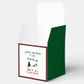 クリスマス前の夜サンタホリデー フェイバーボックス (オープン)