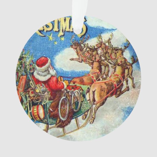 クリスマス前の夜 オーナメント (正面)