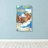 クリスマス前の夜 キャンバスプリント (インサイチュ (ウッドフロア))