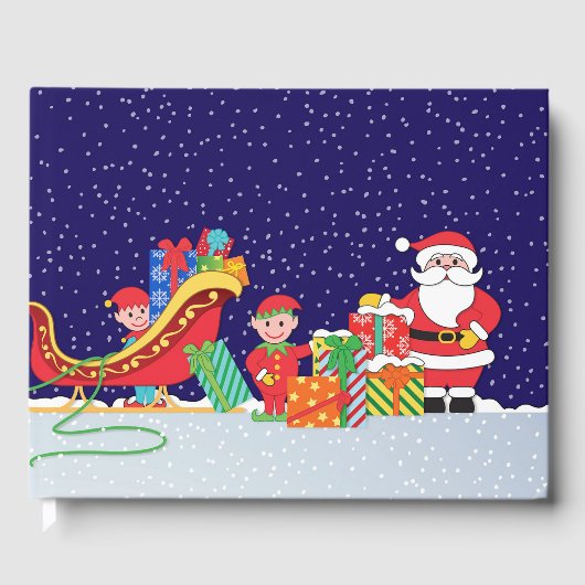 クリスマス前の夜 ゲストブック (正面)