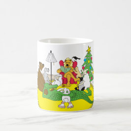 クリスマス前の夜 コーヒーマグカップ