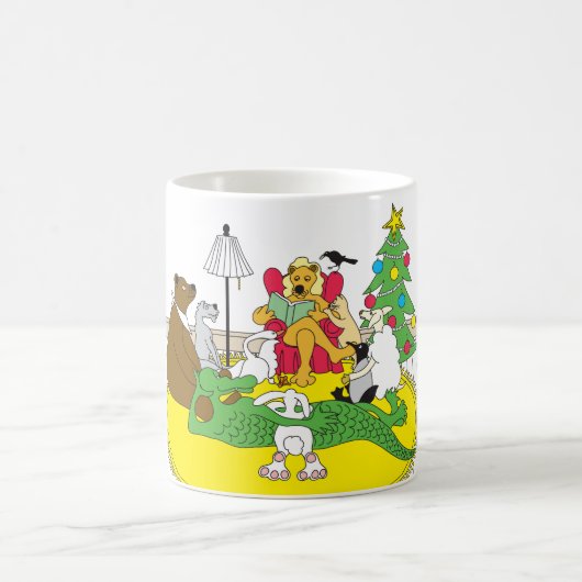 クリスマス前の夜 コーヒーマグカップ (中央)