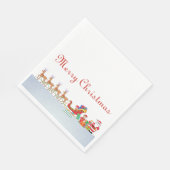 クリスマス前の夜 スタンダードランチョンナプキン (角)