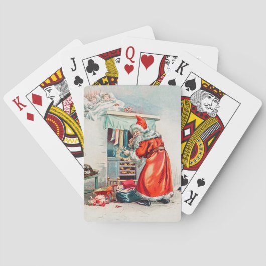 クリスマス前の夜 トランプ (裏面)