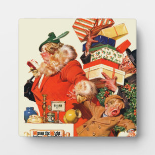 クリスマス前の夜 フォトプラーク