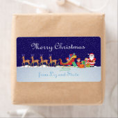 クリスマス前の夜 ラベル (インサイチュ)