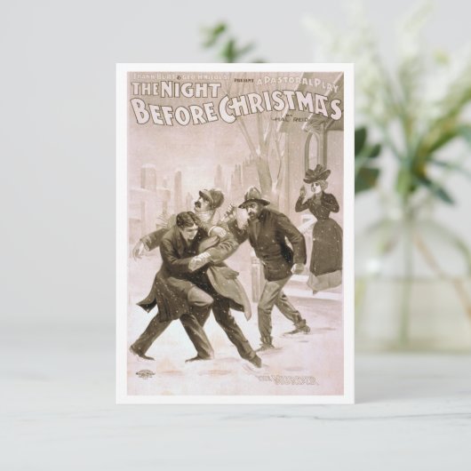 クリスマス前の夜:殺人 サンキューカード (スタンド正面)