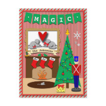 クリスマス前の夜· 3ストッキング