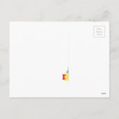 クリスマス前の夜・ 4ストッキング シーズンポストカード (裏面)