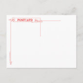 クリスマス前夜はがき 案内ポストカード (裏面)