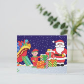 クリスマス前夜はがき 案内ポストカード (スタンド正面)