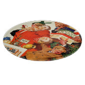 クリスマス前夜 カッティングボード (角)