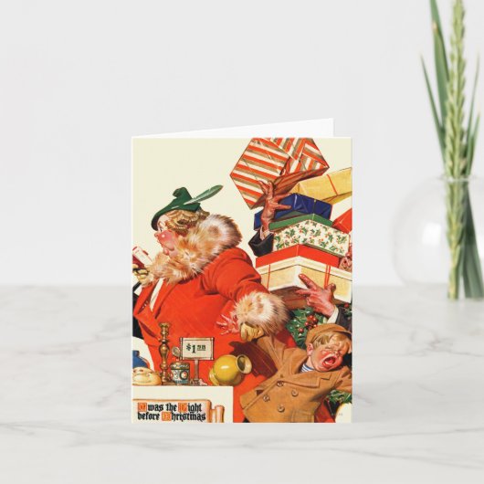 クリスマス前夜 シーズンカード (正面)