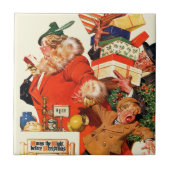 クリスマス前夜 タイル (正面)