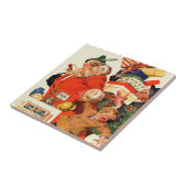 クリスマス前夜 タイル (側面)