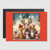 クリスマス動物7 (正面/裏面)