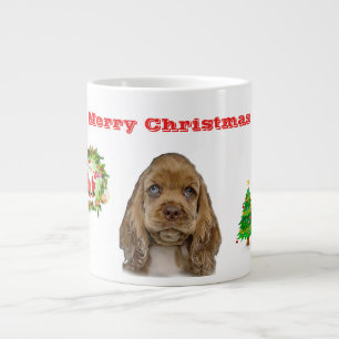 クリスマス動物 ジャンボコーヒーマグカップ