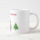 クリスマス動物 ジャンボコーヒーマグカップ (右)