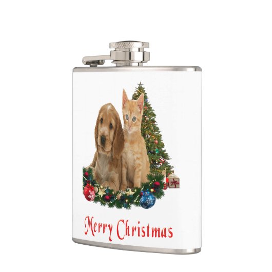 クリスマス動物 フラスク (左)