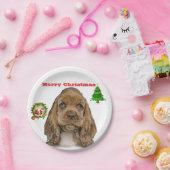 クリスマス動物 ペーパープレート (パーティー)