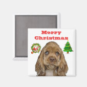クリスマス動物 マグネット (正面/裏面)