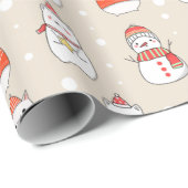 クリスマス動物 ラッピングペーパー (ロールコーナー)