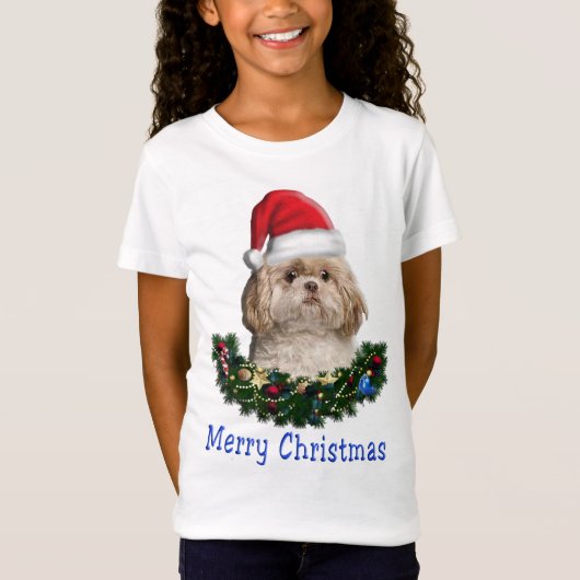 クリスマス動物 Tシャツ (正面)