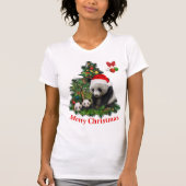 クリスマス動物 Tシャツ (正面)