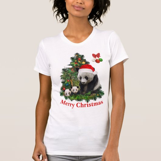 クリスマス動物 Tシャツ (正面)