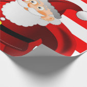 クリスマス包装紙 サンタ ラッピングペーパー (角)