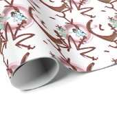 クリスマス包装紙 スノーマン ラッピングペーパー (ロールコーナー)