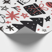 クリスマス包装紙 ラッピングペーパー (角)
